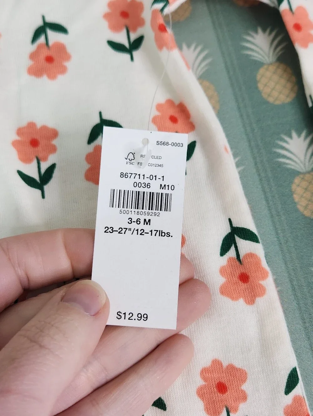 Old Navy 2-Way-Zip Sleep & Play Footed One-Piece
